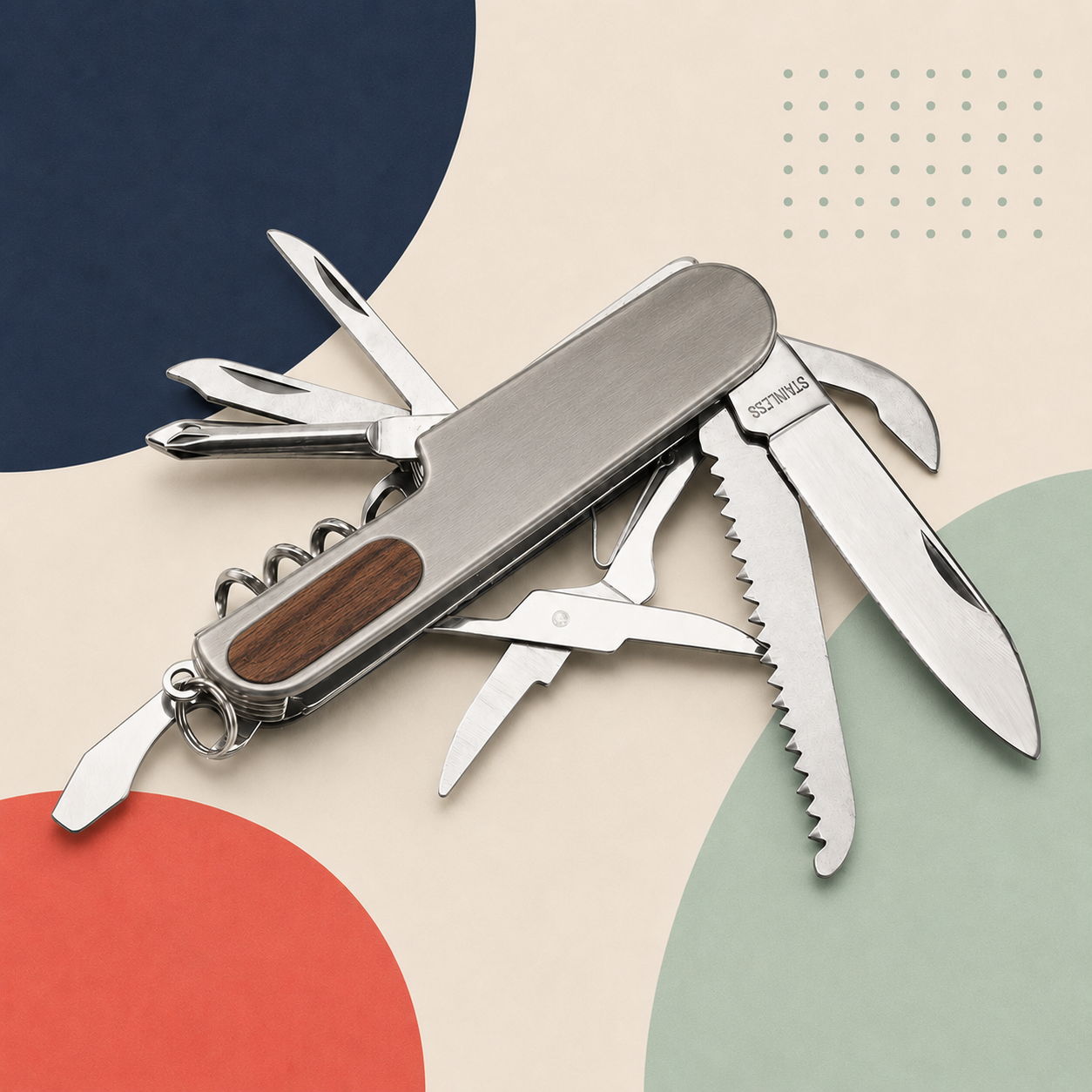 Zarmal Elite Multi-Tool Keychain – Power in Your Pocket