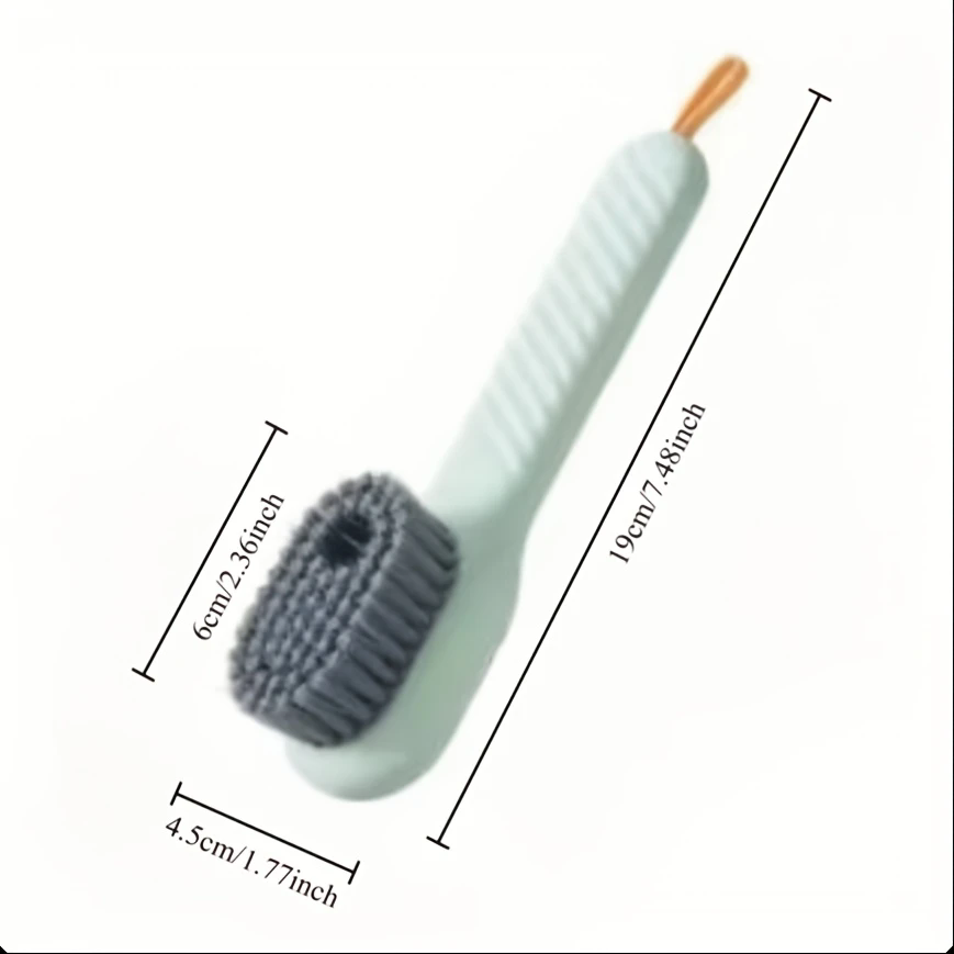 Multi-Surface Soap Dispensing Cleaning Brush – Shoe, Laundry & Glass Scrubber