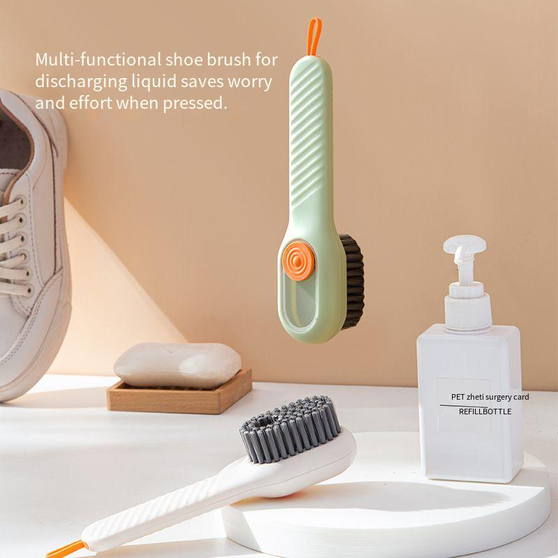 Multi-Surface Soap Dispensing Cleaning Brush – Shoe, Laundry & Glass Scrubber