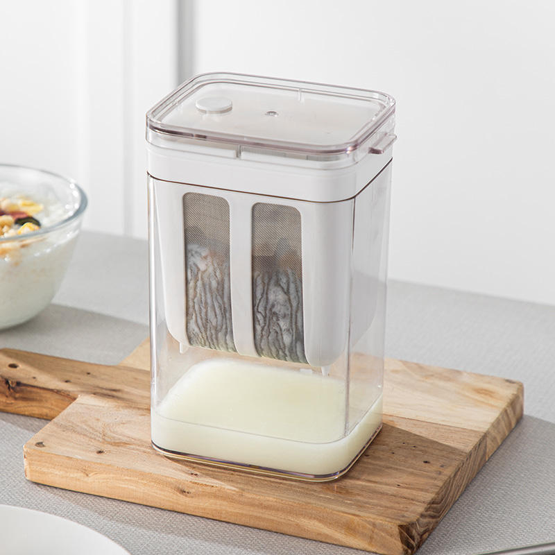 Greek Yogurt Maker – Strainer Container with Steel Mesh