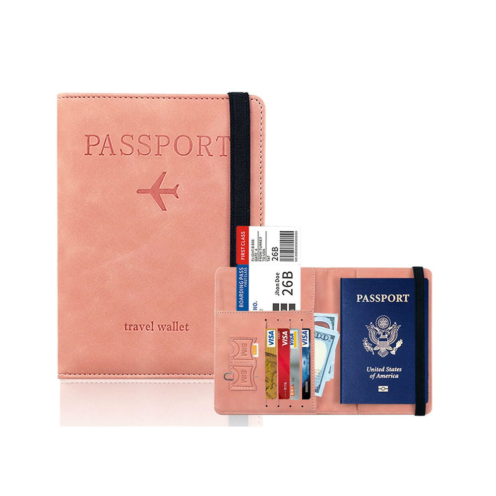 Passport Holder - Travel Wallet  with Card & SIM Slots | Zarmal Store Pakistan