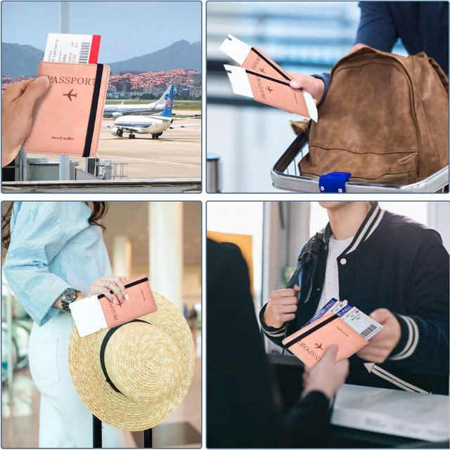 Passport Holder - Travel Wallet  with Card & SIM Slots | Zarmal Store Pakistan