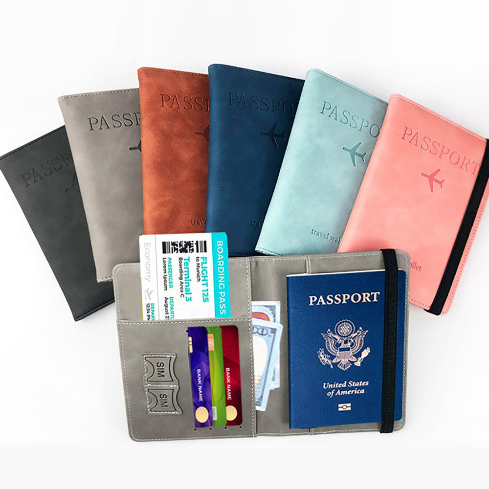 Passport Holder - Travel Wallet  with Card & SIM Slots | Zarmal Store Pakistan