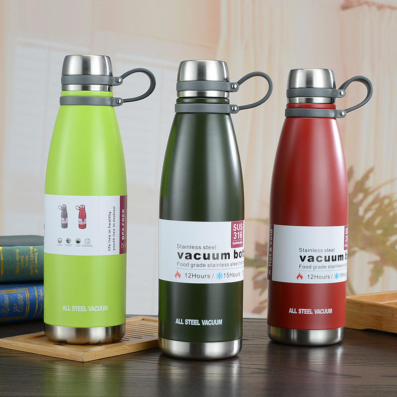SUS 316 Vacuum Bottle — 850ML | Stays Hot & Cold 15 Hours Army Green Colour