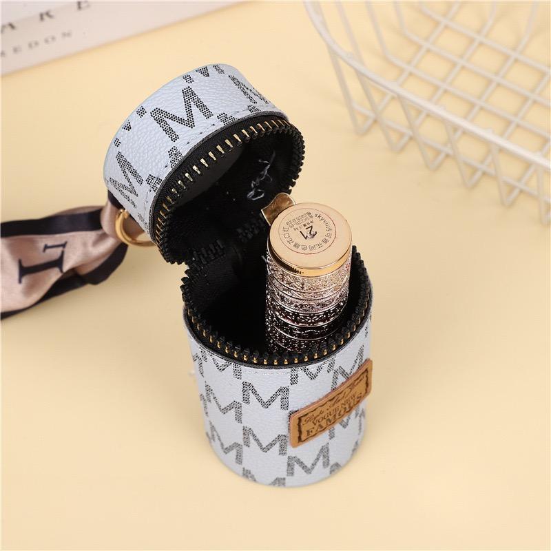 Luxury Handbag Charm, Lipstick Holder, a Coin Purse