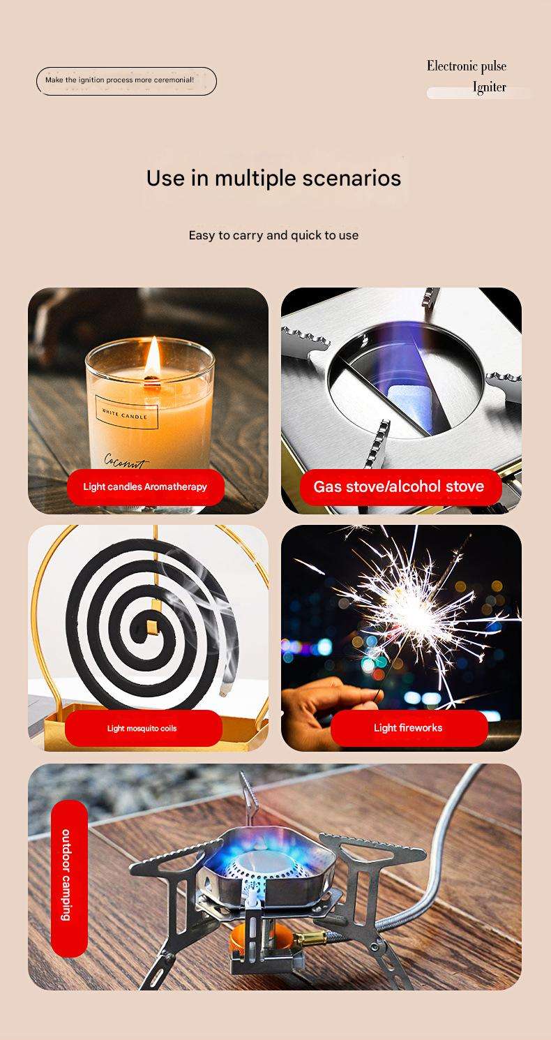 FlexArc™ Electric Lighter | Rechargeable Flameless Plasma | Long Flexible Neck — Windproof for Kitchen, Candles & Outdoor Use