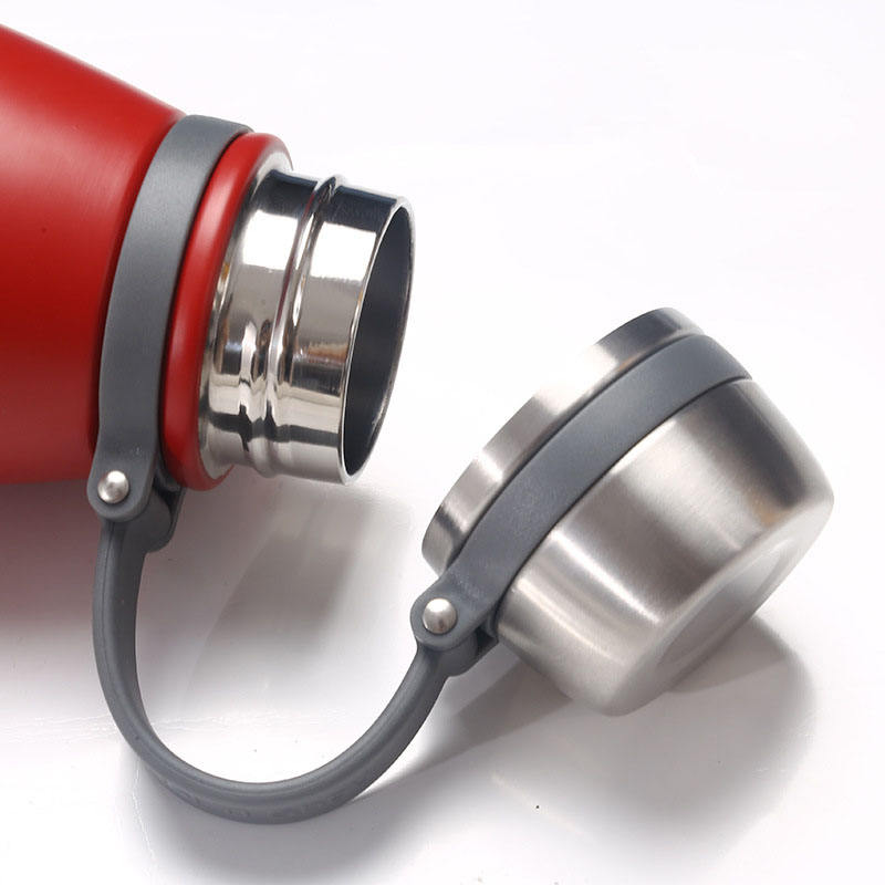 SUS 316 Vacuum Bottle — 850ML | Stays Hot & Cold 15 Hours | Matte Burgundy